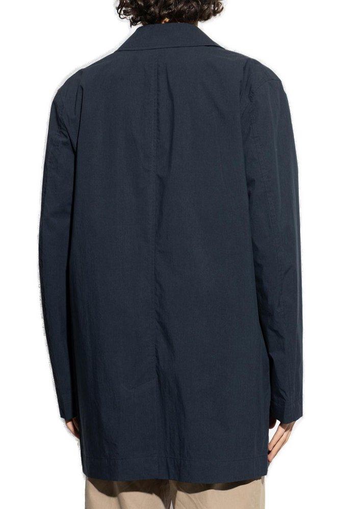 PS Paul Smith Wool Coat Navy at CareOfCarl.com