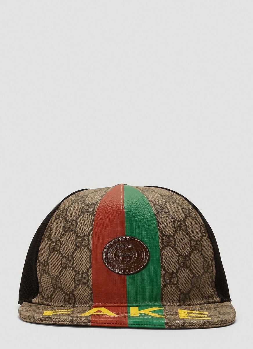gucci not fake hat