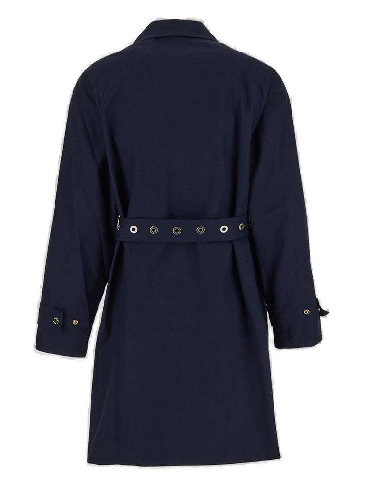 MICHAEL Michael Kors Cotton Trench in Blue Lyst UK