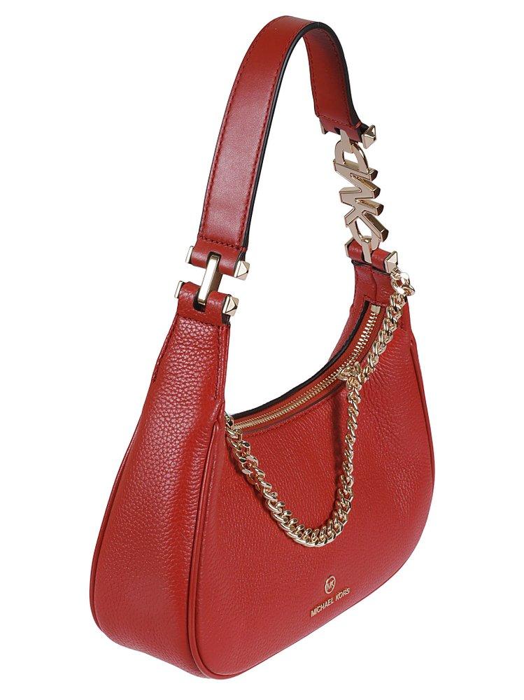 Michael kors shop red hobo bag