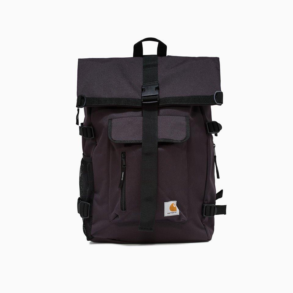 Carhartt Logo-patch Backpack In Black