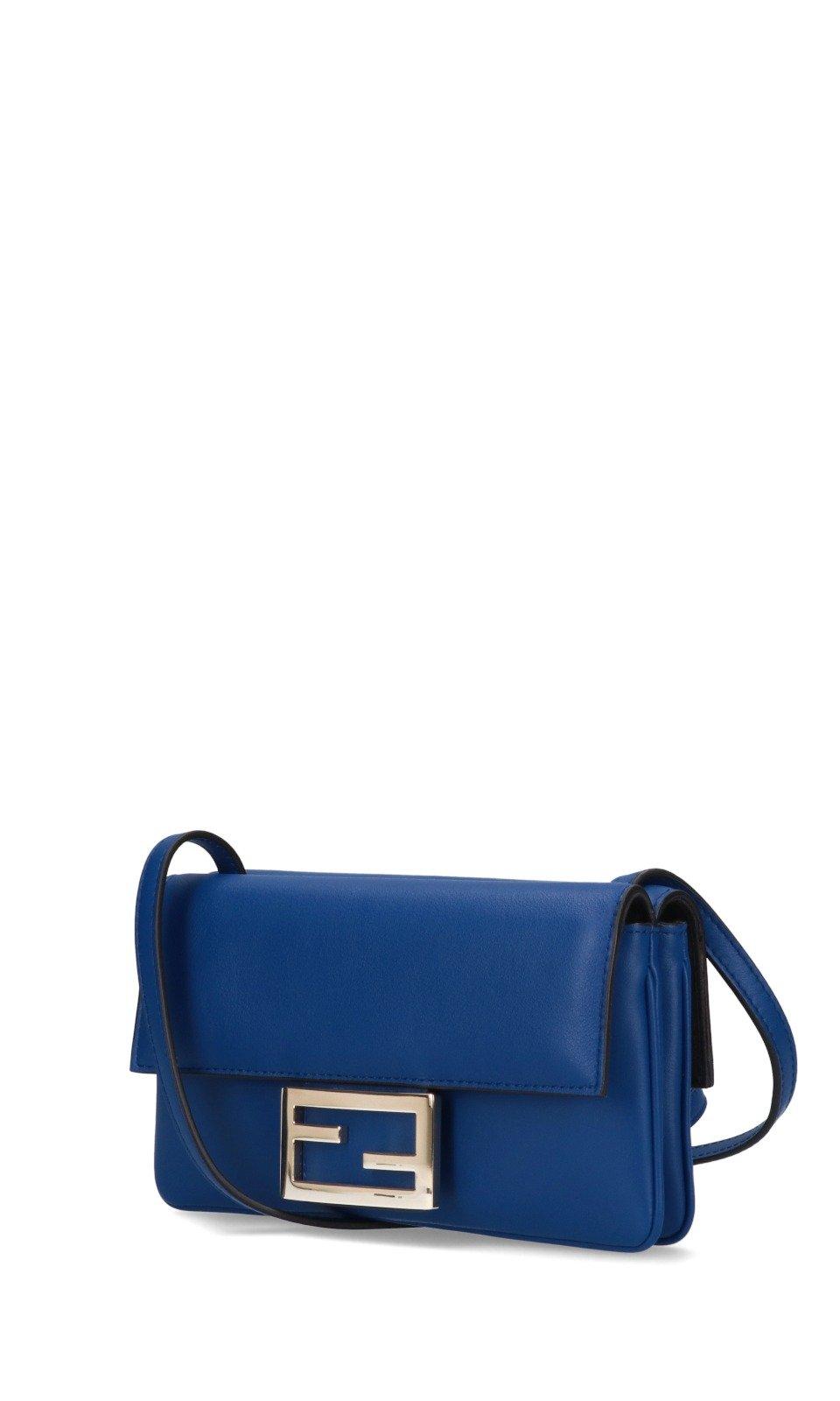 Fendi Baguette Mini Leather Shoulder Bag (Mini Bags)