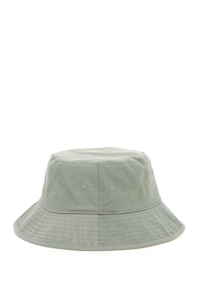 Logo Embroidered Wide Brim Hat 