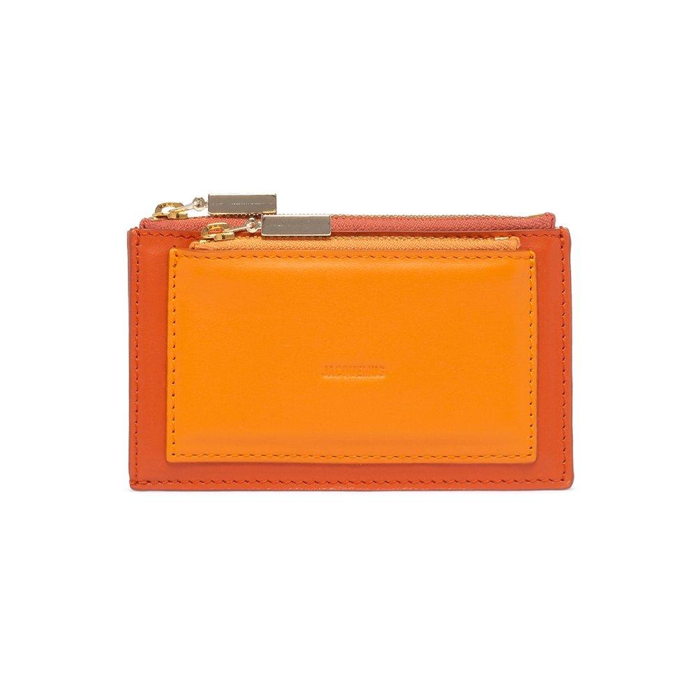 Jacquemus Le Porte Azur Card Holder in Orange for Men