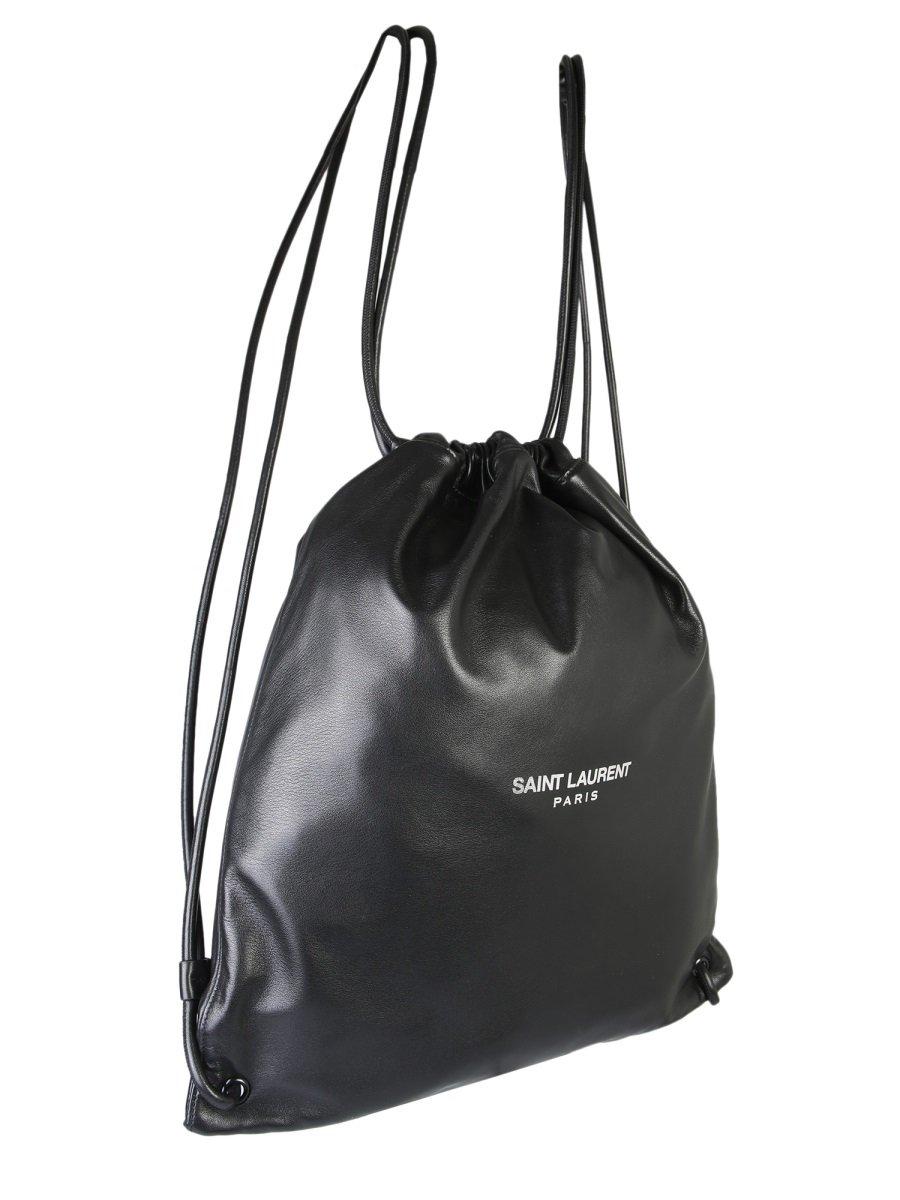 saint laurent drawstring backpack