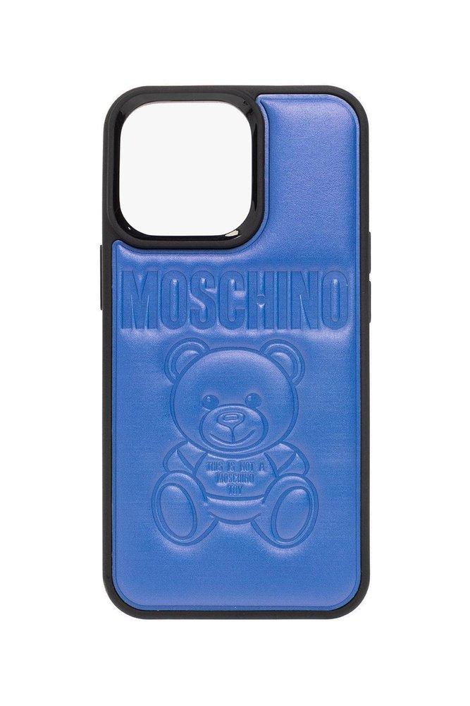 Moschino Iphone 13 Pro Case in Blue for Men Lyst