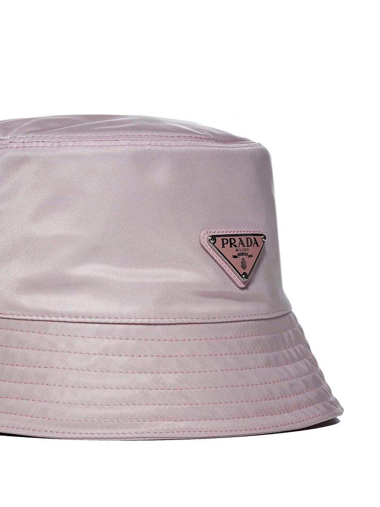 Prada Re-nylon Bucket Hat in Pink | Lyst