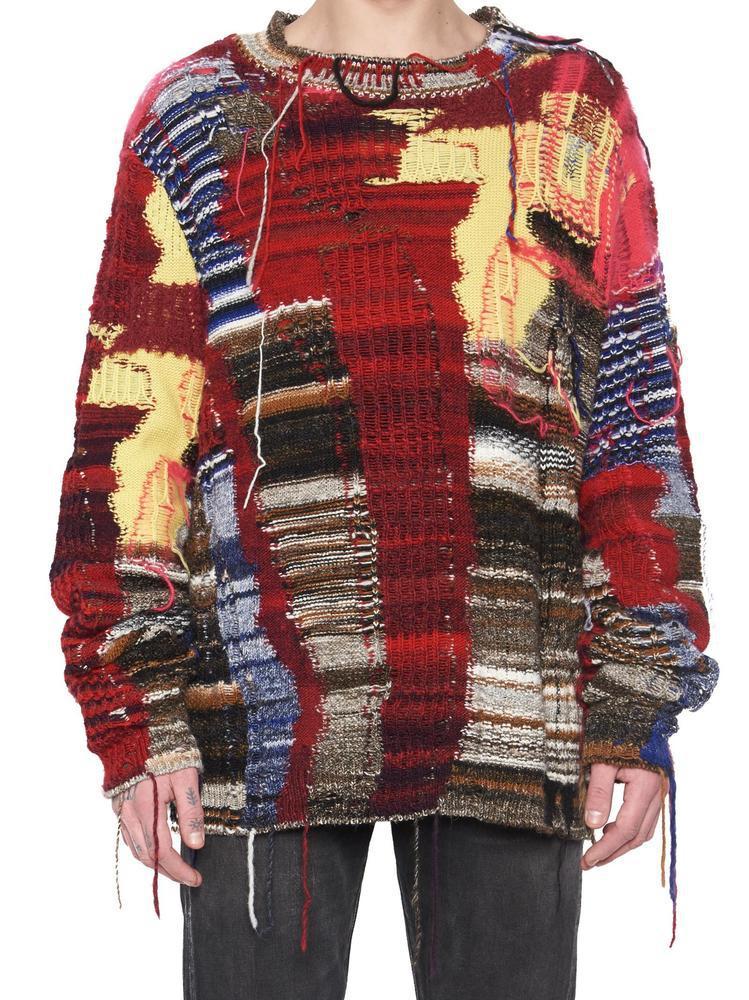 Off-White Virgil Synthetic Business Casual Jumper in Red - Lyst