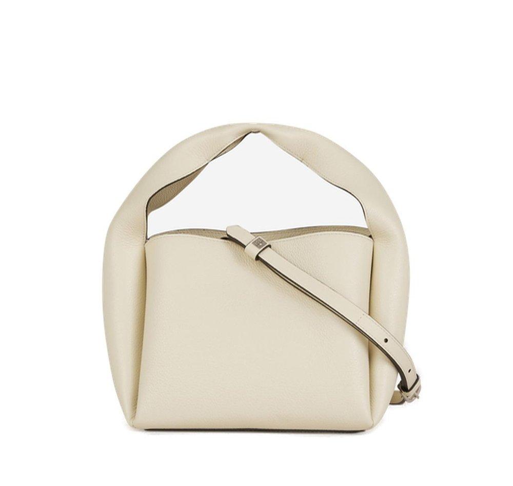 Totême Granulated Bucket Bag in Natural | Lyst