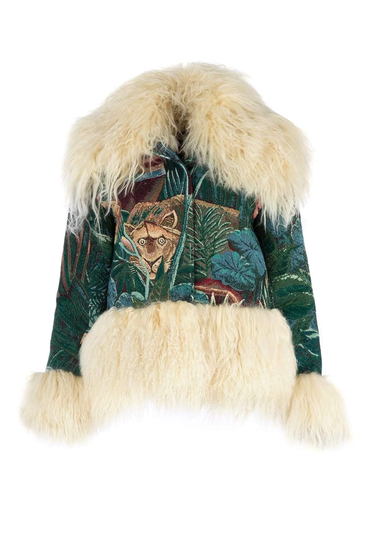 kenzo fur coat