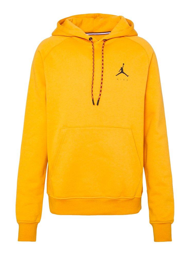 Nike Jordan Jumpman Fleece Pullover Hoodie in Yellow for Men | Lyst