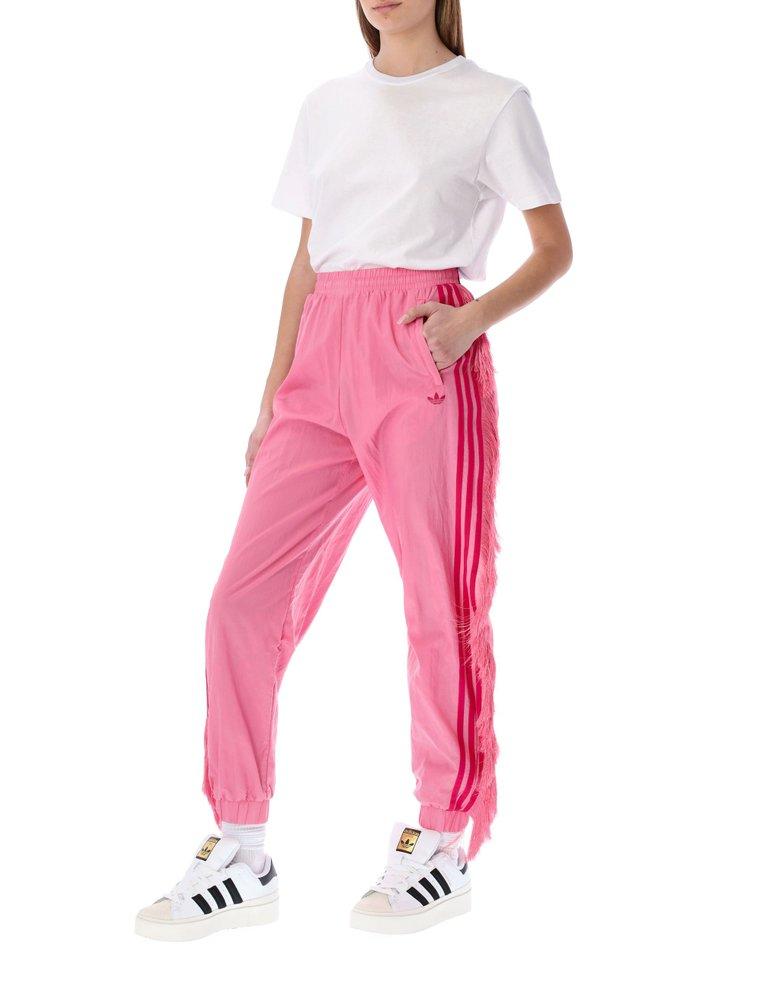 adidas Fringe-detailed Track Pants in Pink | Lyst