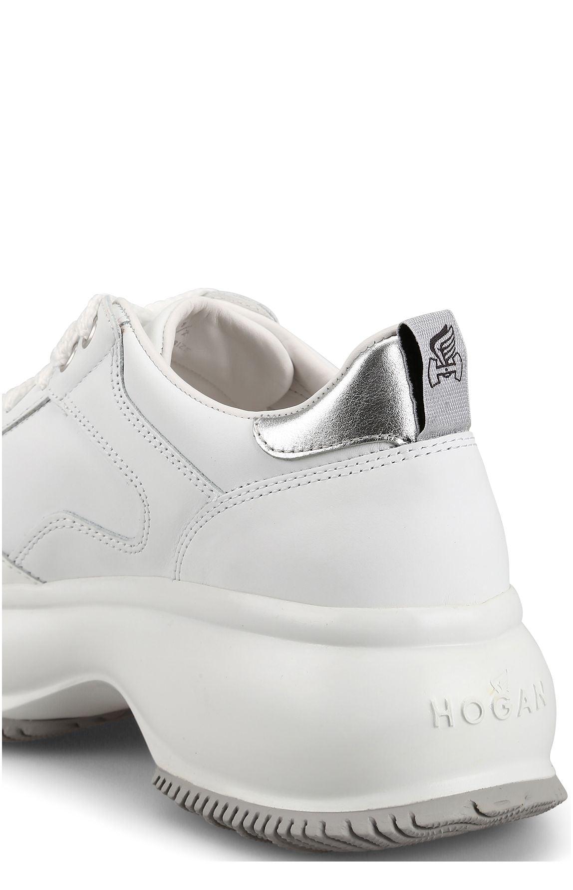 vertraging Defecte glans Hogan Maxi I Active White Leather Sneakers | Lyst