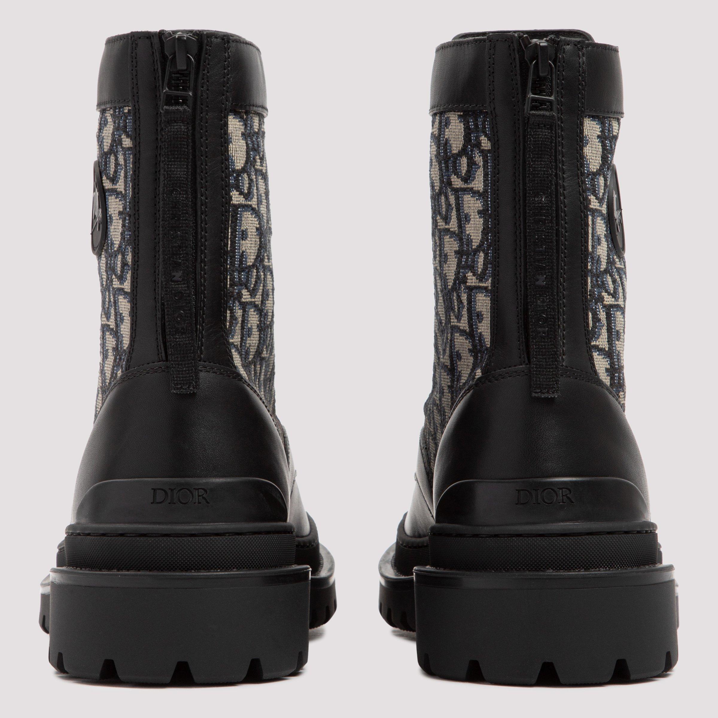Kids Dior Explorer Ankle Boot Black Calfskin and Lambskin  DIOR GB