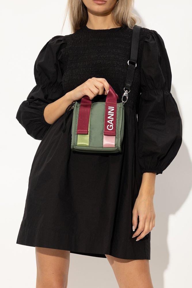 [Ganni]★Tech Small Baguette Shoulder Bag★現地セール Ganni 'tech Mini' Shoulder Bag in Red | Lyst