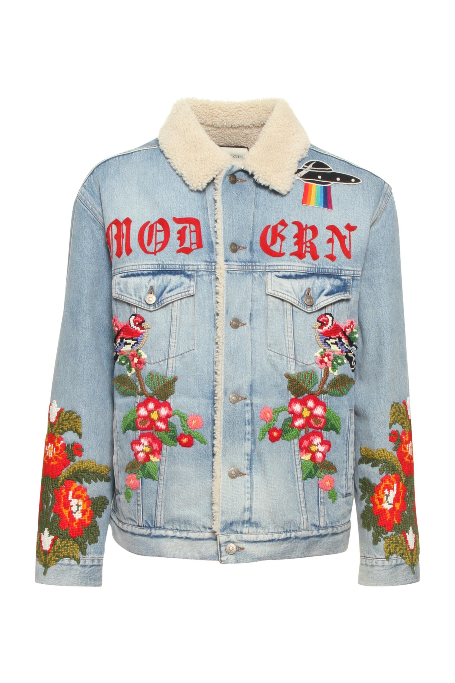 gucci modern denim jacket