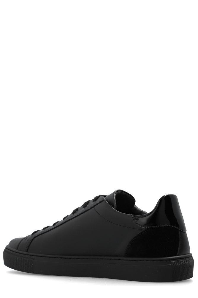 Moschino Lace-up shoes with logo, Men's Shoes