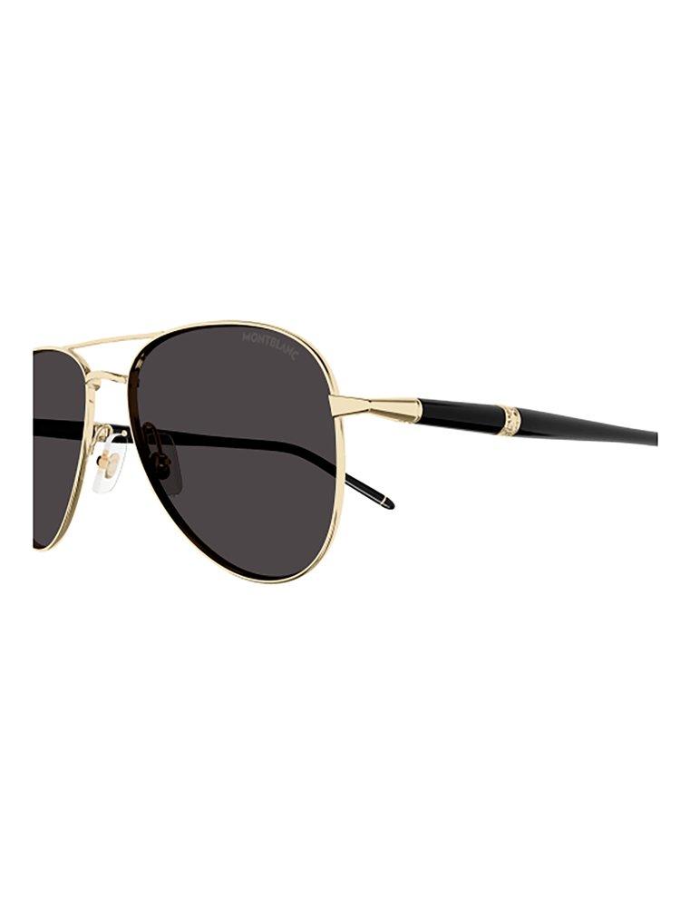 Montblanc Pilot Frame Sunglasses in Black Lyst UK