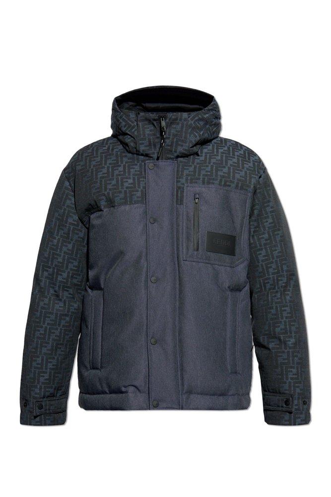【FENDI】padded ski jacket for winter（関税込み） FENDI SKI DOWNJACKET WITH LOGO FF DOUBLE FACE | STZ Fashion