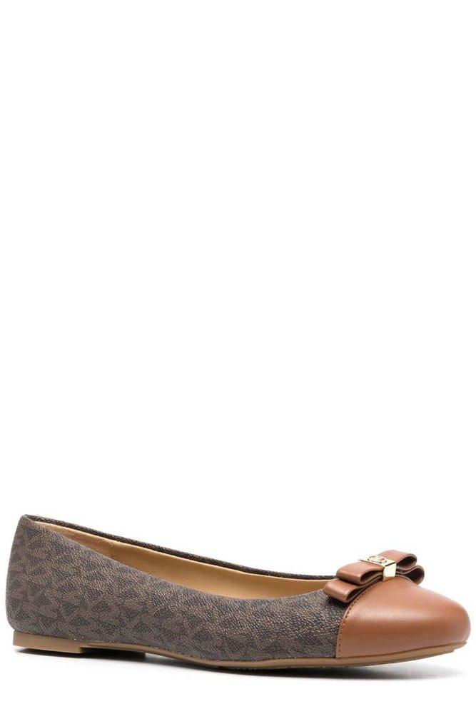 Michael kors logo flats sale