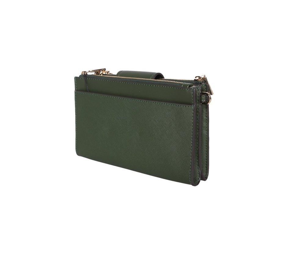 MICHAEL Michael Kors Padlock Double Zip Crossbody Bag in