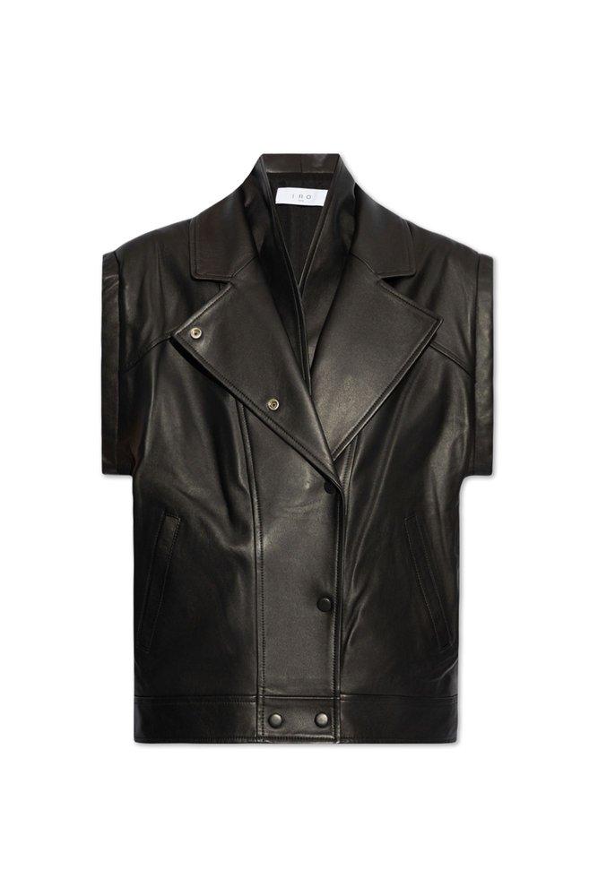 IRO Vest Kenough in Black Lyst Canada