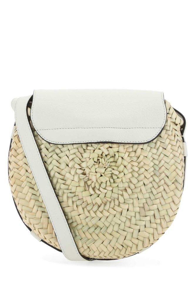 Chloé Leather Small Marcie Basket Crossbody Bag | Lyst
