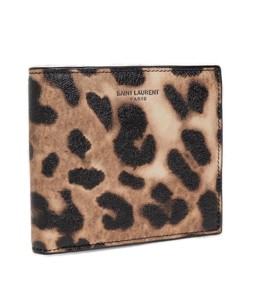 Ysl leopard wallet shop