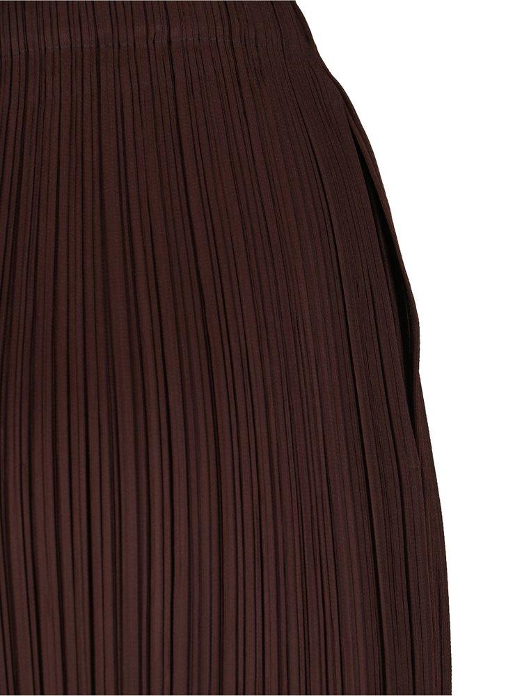 MONTHLY COLORS : MARCH Skirt Dark Brown – ISSEY MIYAKE EU