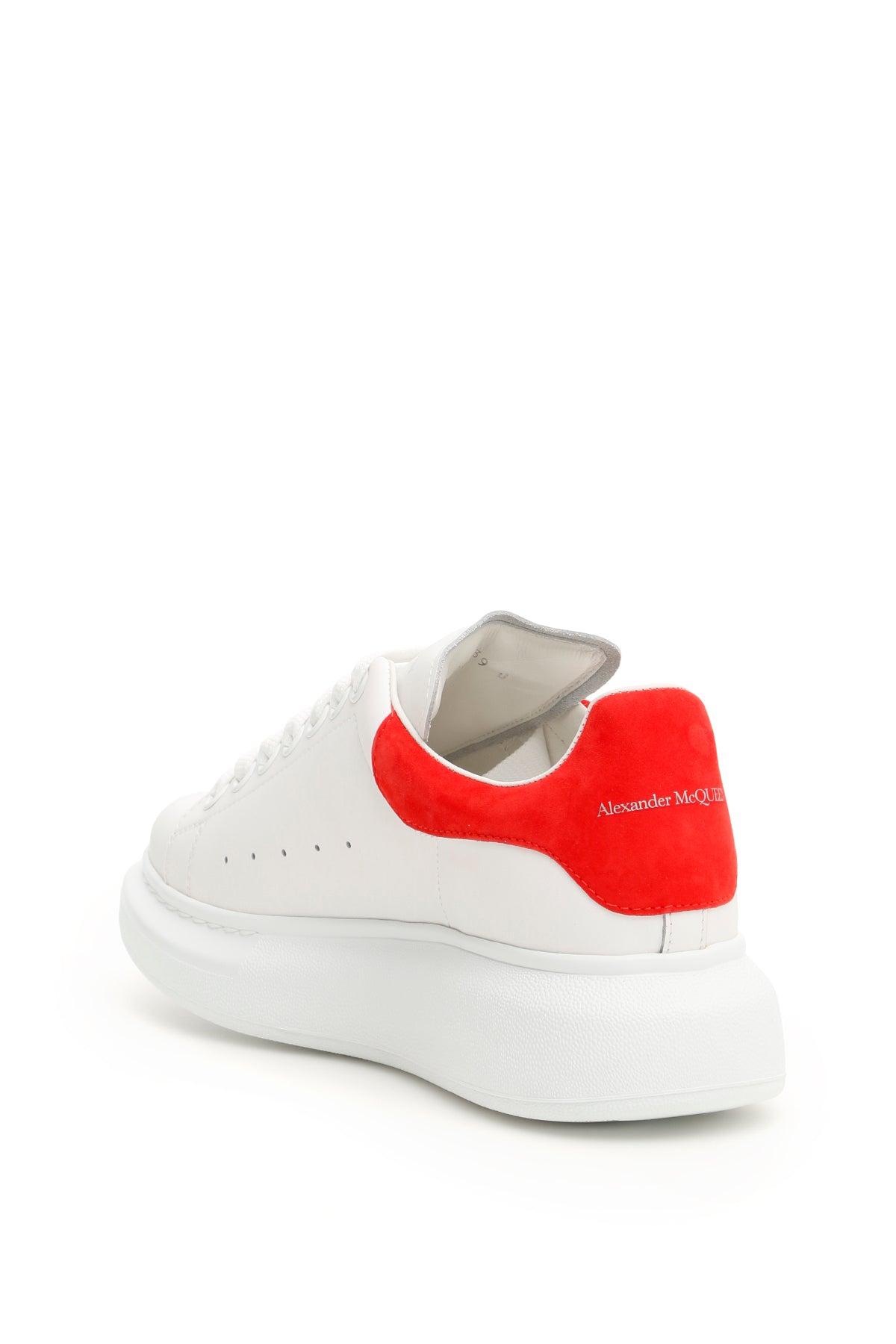 alexander mcqueen white red