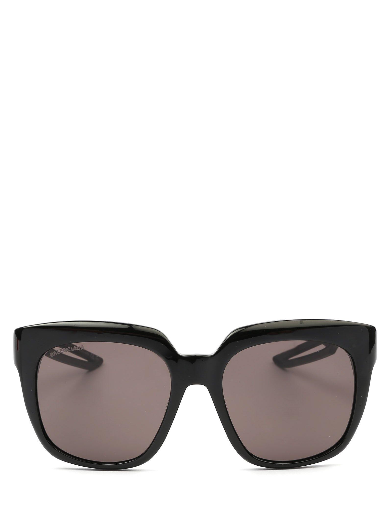 Balenciaga Oversized Square Sunglasses in Black Lyst
