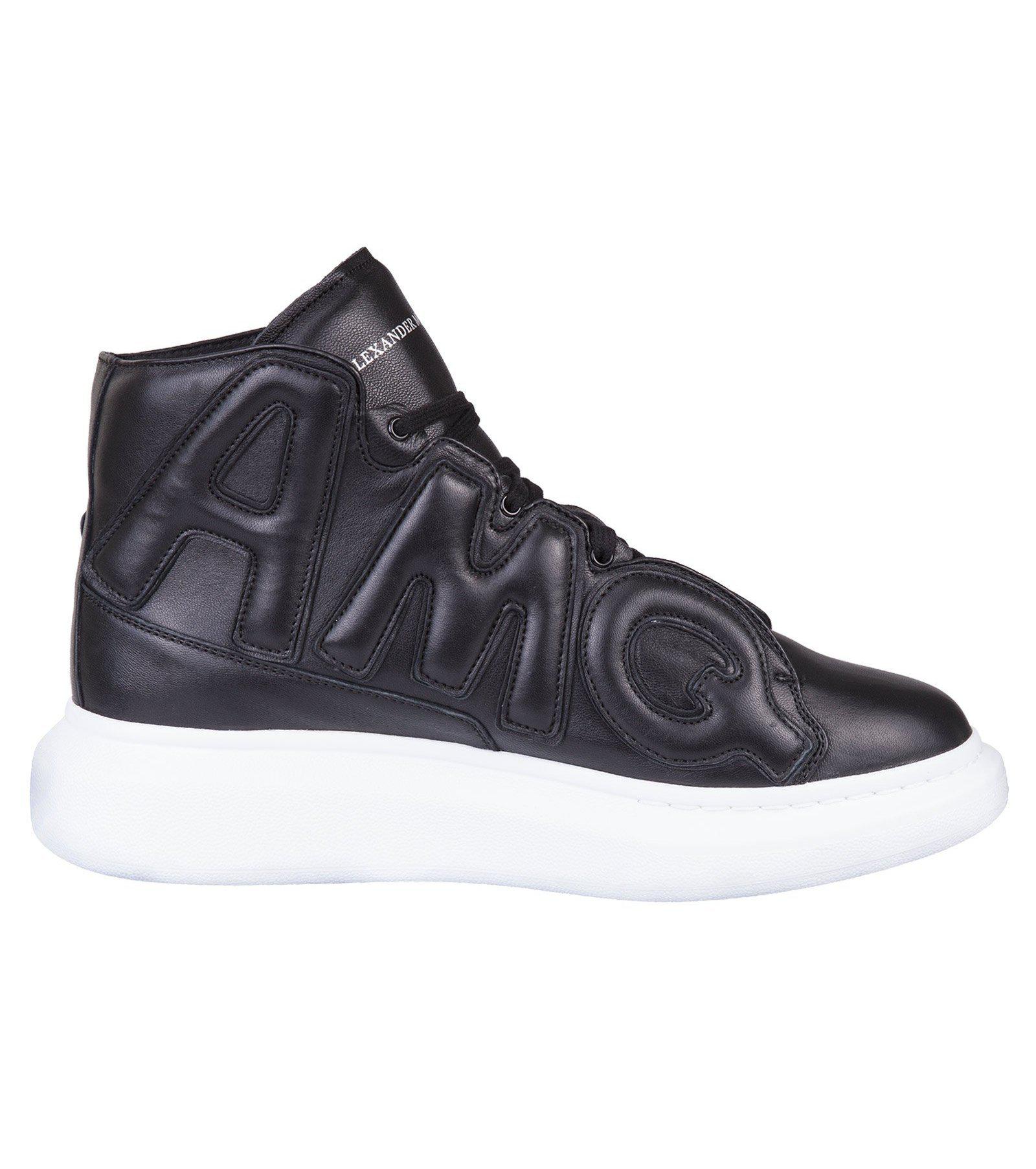alexander mcqueen high top sneakers womens