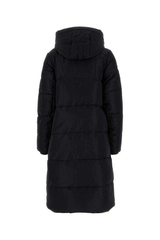 Canada Goose Byward Straight Hem Coat in Black | Lyst