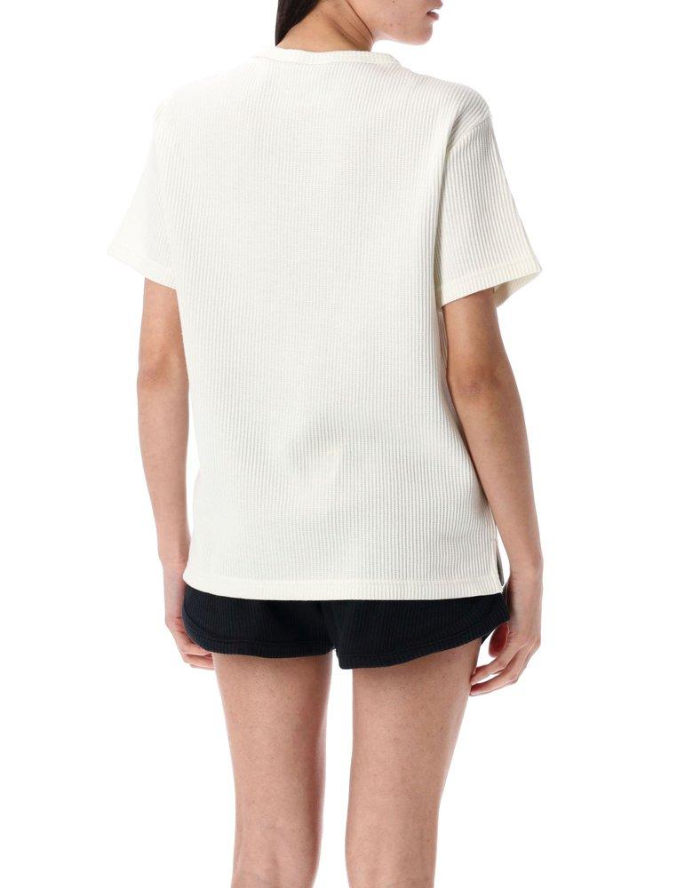 Nike Sportswear Chill Waffle Loose Short-Sleeved Top in
