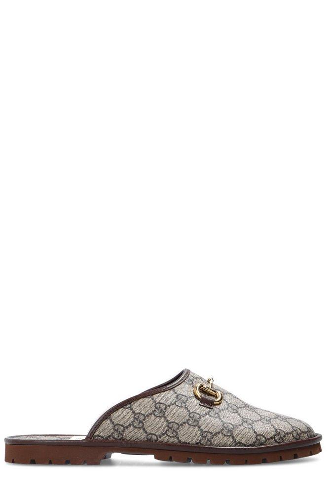 Gucci Horsebit Mules in Brown for Men Lyst