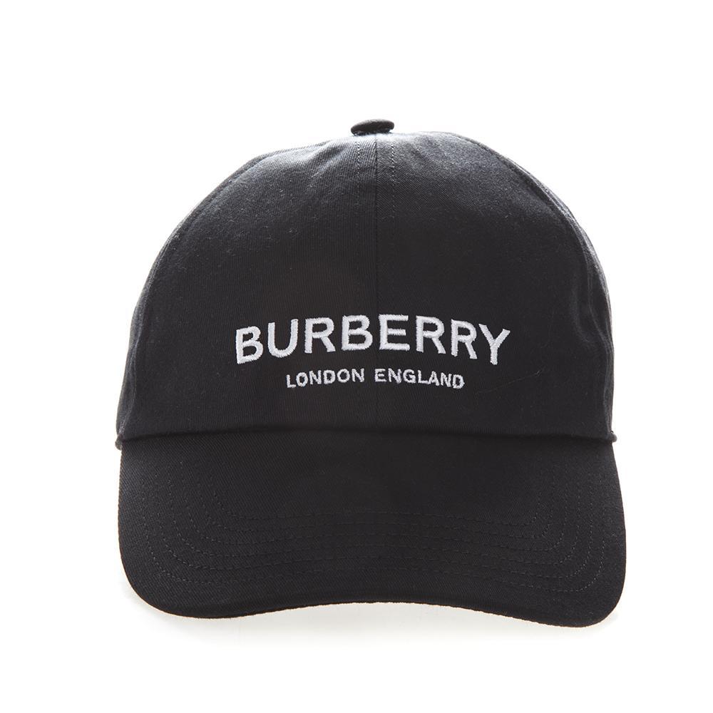 burberry logo hat