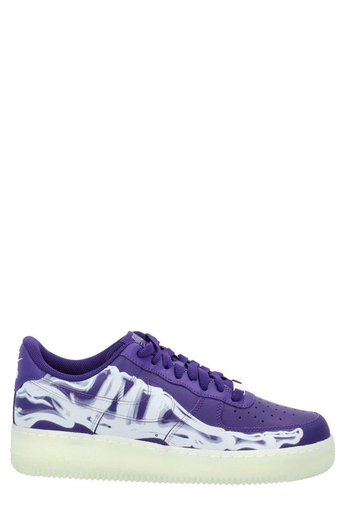 nike purple skeleton