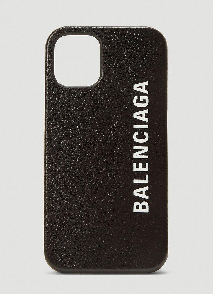 Balenciaga Leather Cash Iphone 12 Mini Case in Black for Men - Save 60% |  Lyst