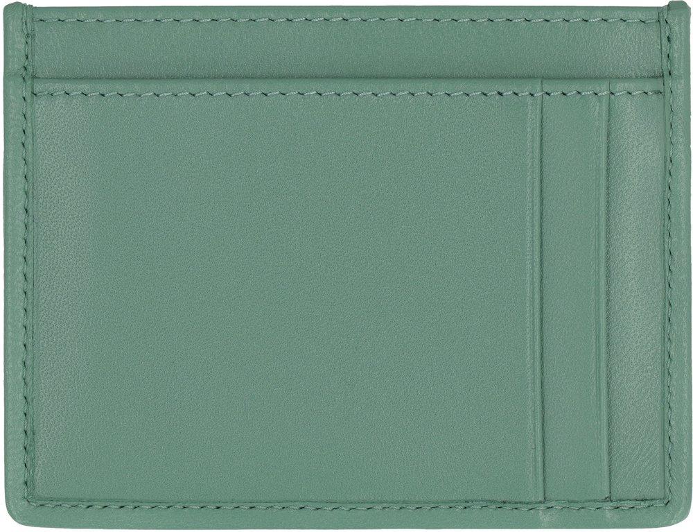Miu Miu Sage Matelassé Leather Cardholder in Green | Lyst Miu Miu Sage Matelassé Leather Cardholder in Green | Lyst