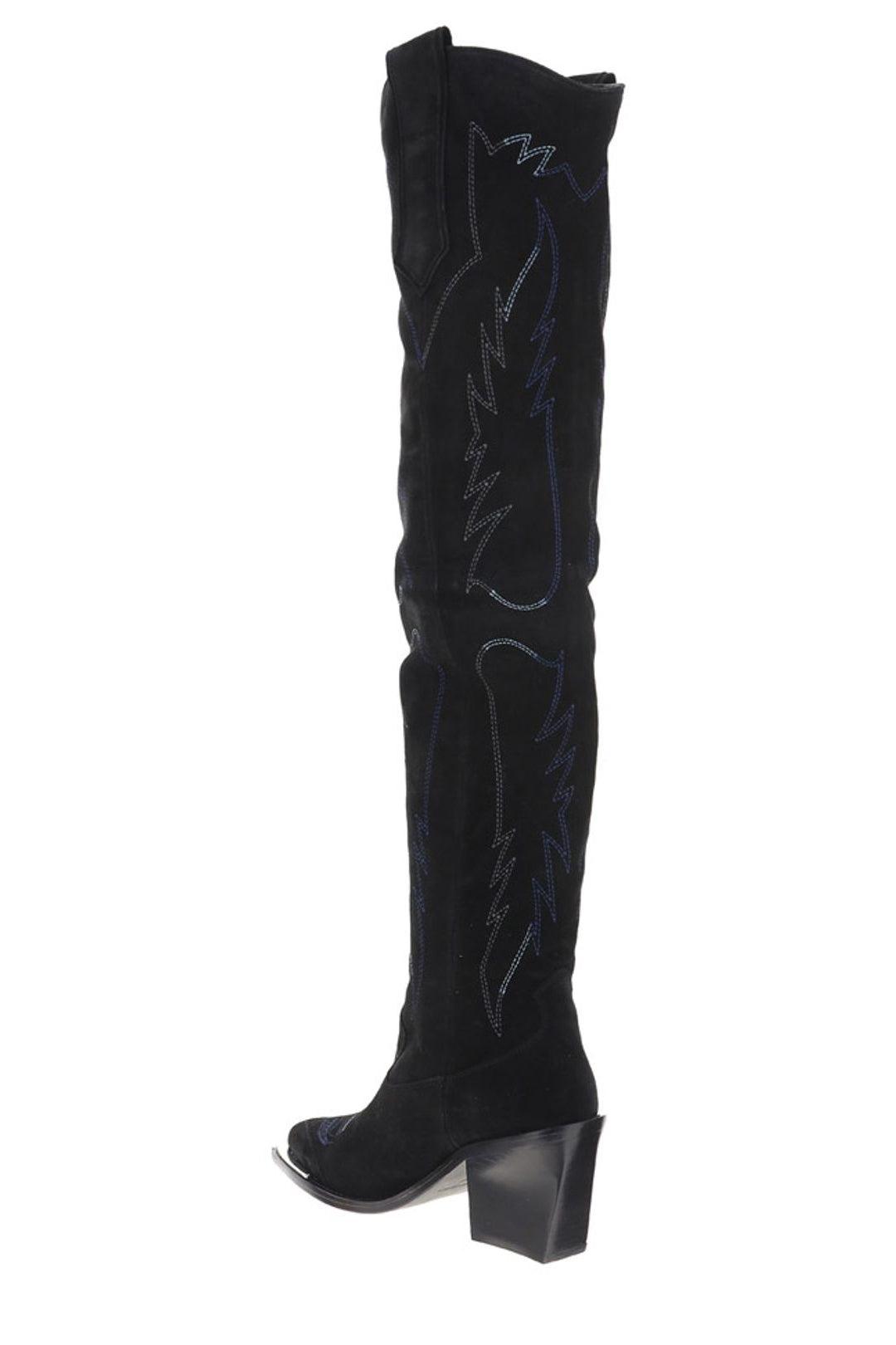 Worden Raap Hollywood Zadig & Voltaire Cara High Boots in Black | Lyst
