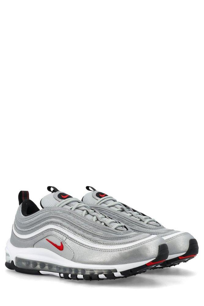 Air max 97 silver shop bullet laces