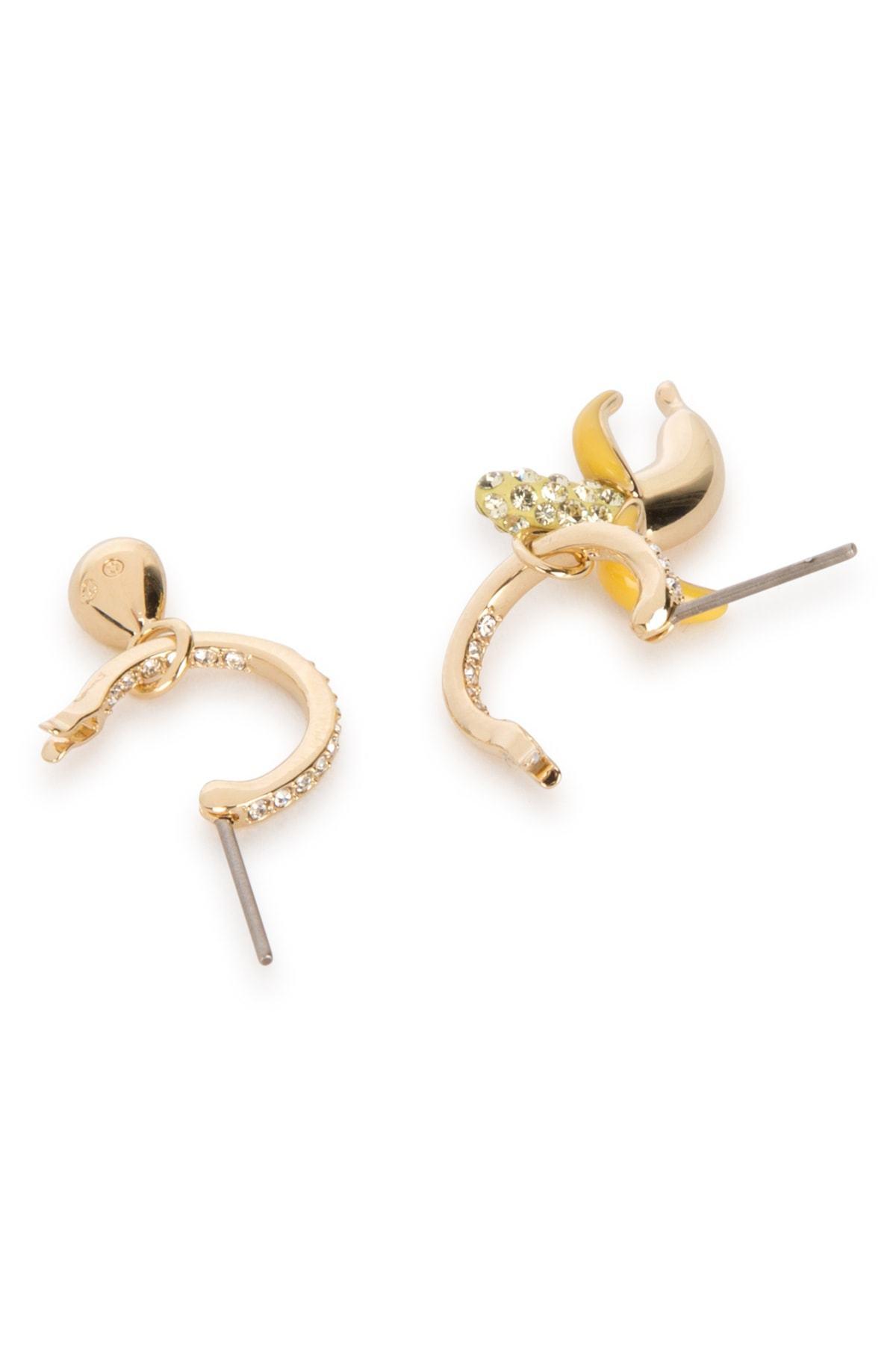 Swarovski No Regrets Banana Earrings in Metallic | Lyst