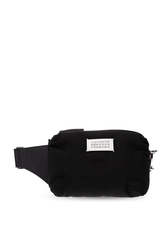 Maison Margiela Durable Raffia Glam Bag in Black for Men | Lyst