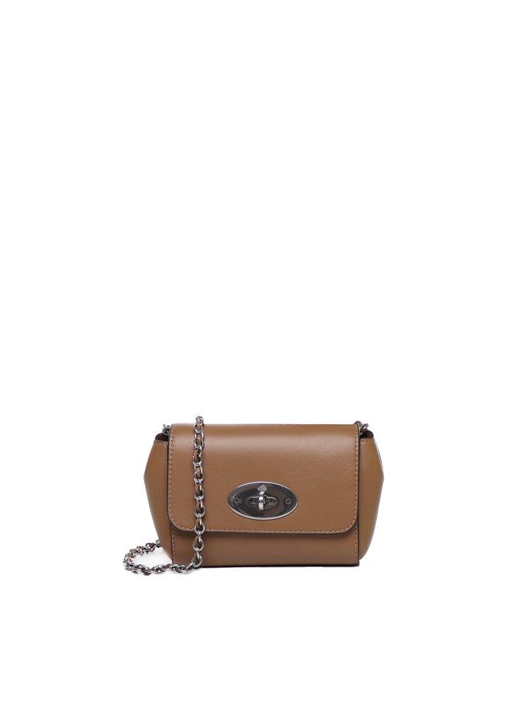 Mulberry Lilly Medium Shoulder Bag in Brown | Lyst UK