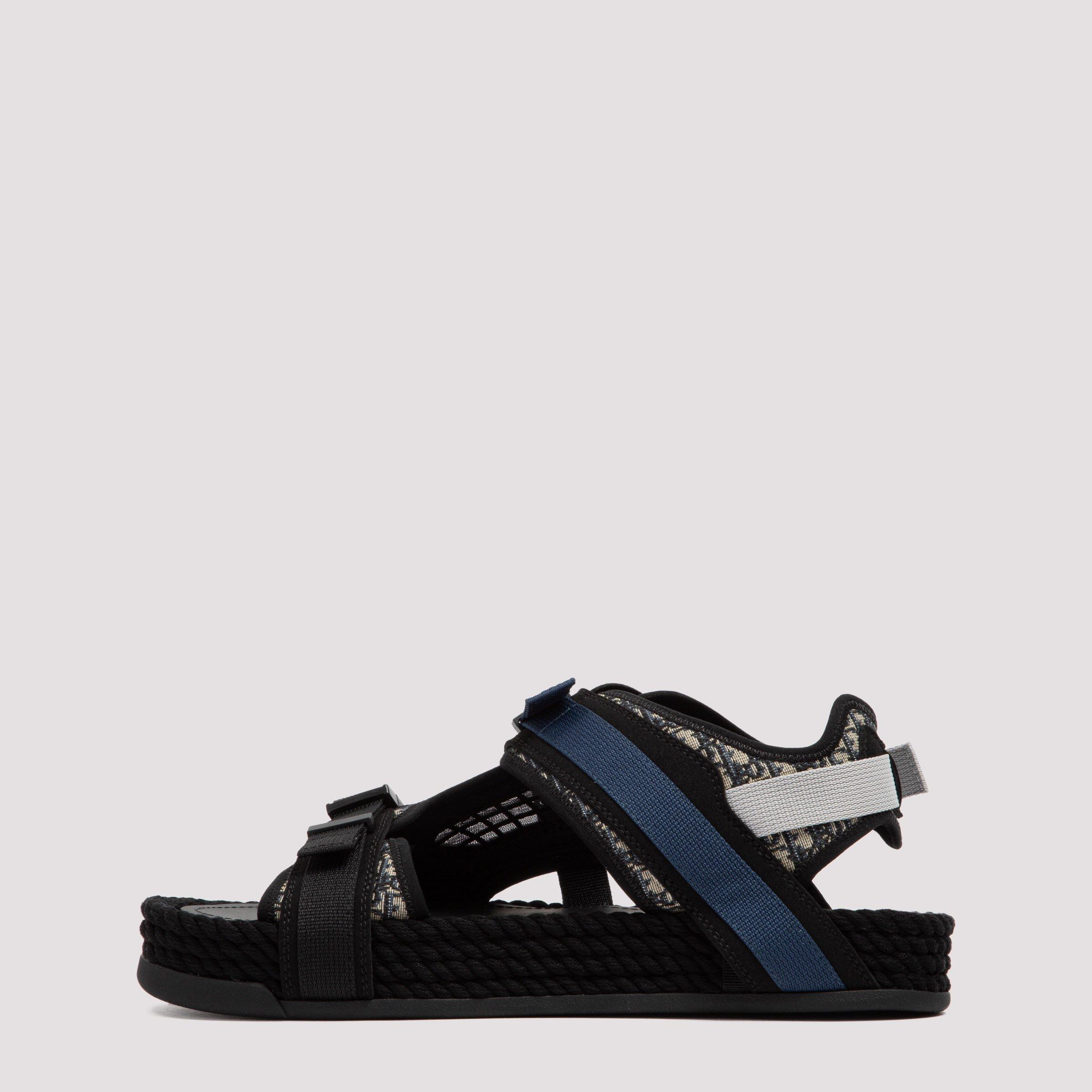 Dior　 Atlas Sandal　41 Dior Atlas Sandal Black Suede Men's - 3SA094ZIY_H965 - US
