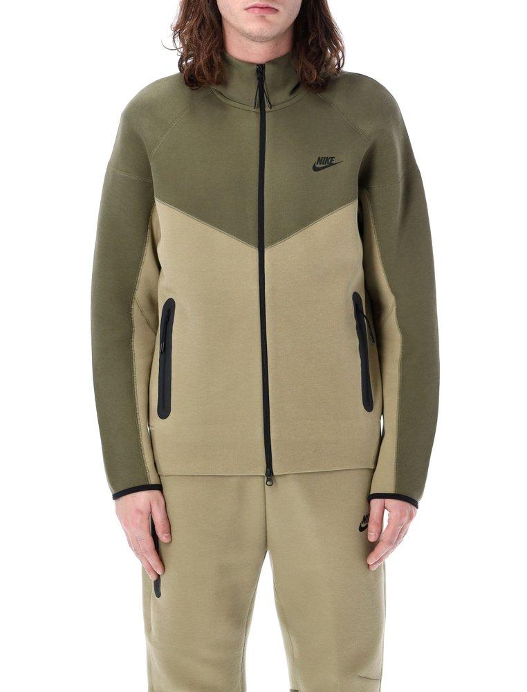 Nike tech fleece windrunner shop hoodie green