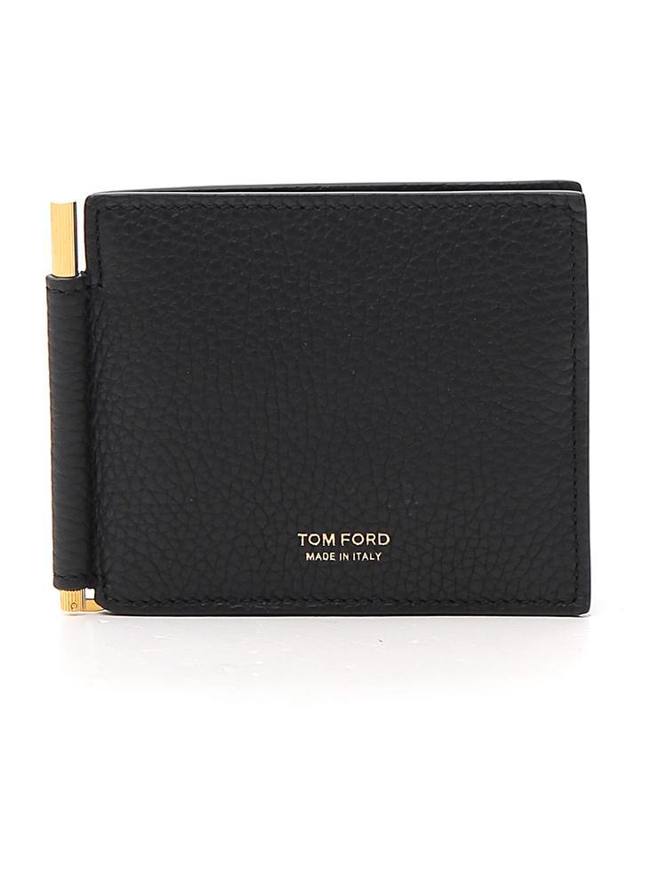 TOM FORD logo-stamp Leather Wallet - Farfetch