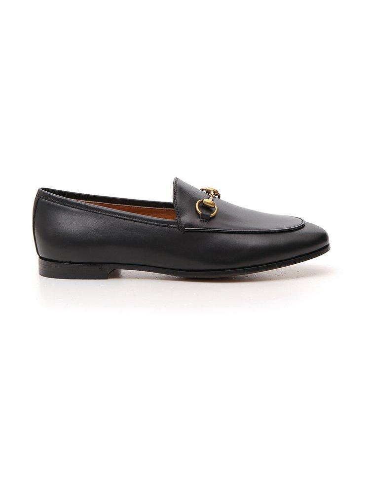 Gucci Jordaan Horsebit Loafers in Black Lyst