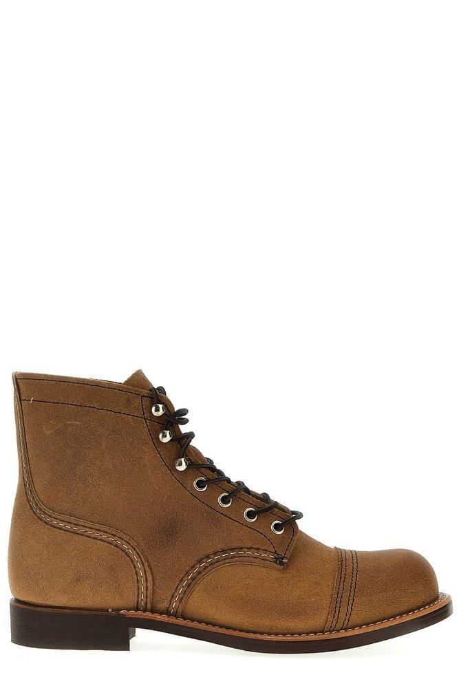 Red Wing Iron Ranger Boots, Ankle Boots in Brown for Men | Lyst