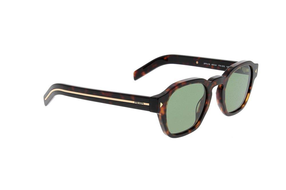 Prada sunglasses round frame hot sale